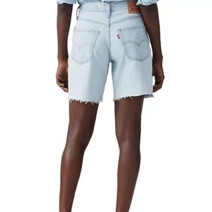 Levi's Light Blue Jean Shorts for Women